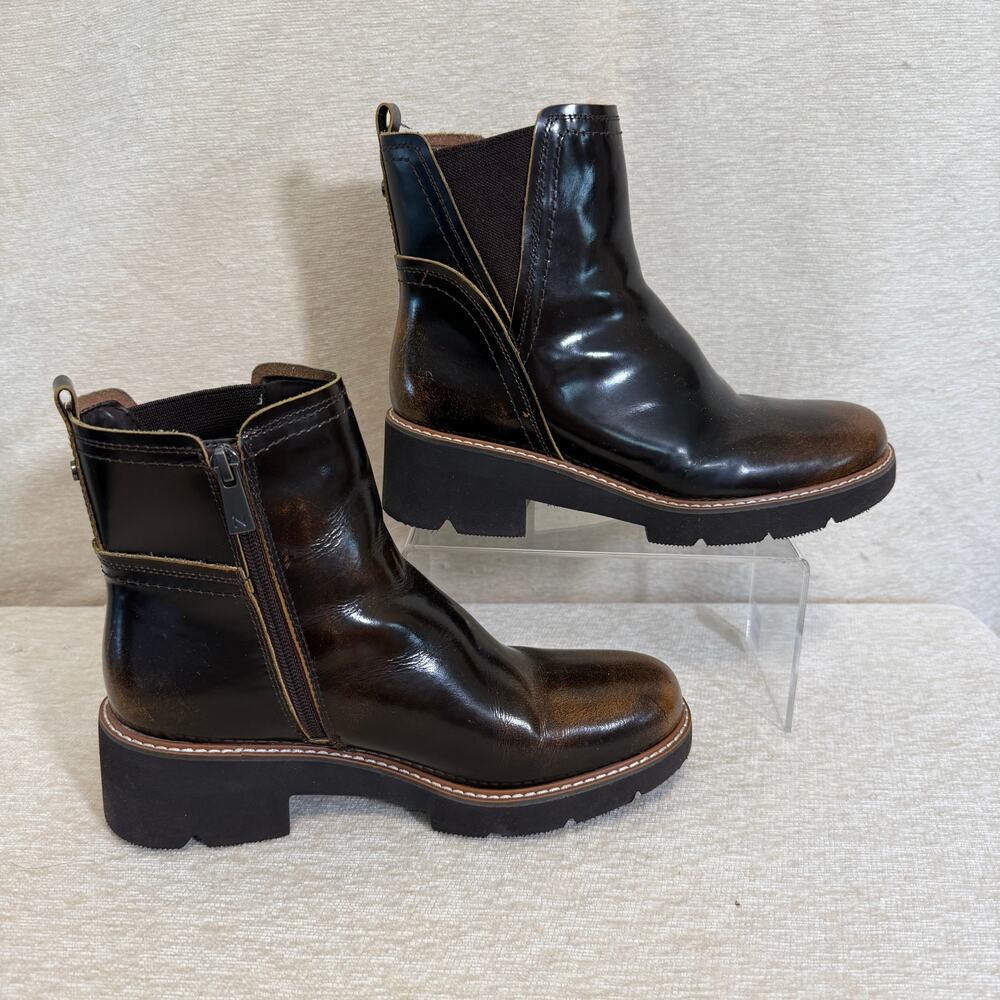 Naturalizer Darry Water-Repellent Platform Booties US 8